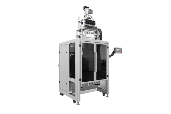 Single Cup Point Number Packaging Machine Multi-Function Paper Napkin and Plastic Airplane Cutlery Plastic Wooden Spoon Automatic Packaging Machine