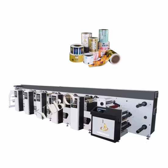 Servo Control Various Food Package Multi-Color Flexographic/Flexo Printing Machine