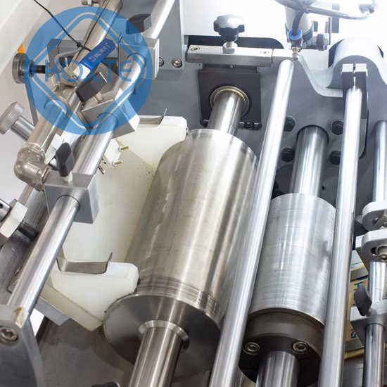 온라인 쇼핑 인라인 Sos 부대 인쇄를 가진 기계를 만드는 완전히 자동적인 Kraft 브라운 사각 바닥 쇼핑 종이 봉지